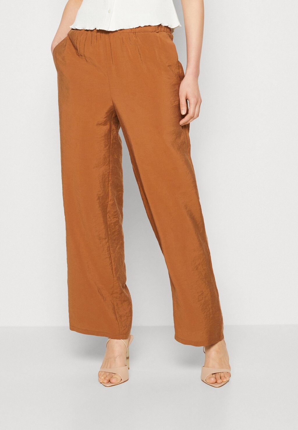 

Брюки Vero Moda Vmqueeny Long Pants, ириска, Коричневый