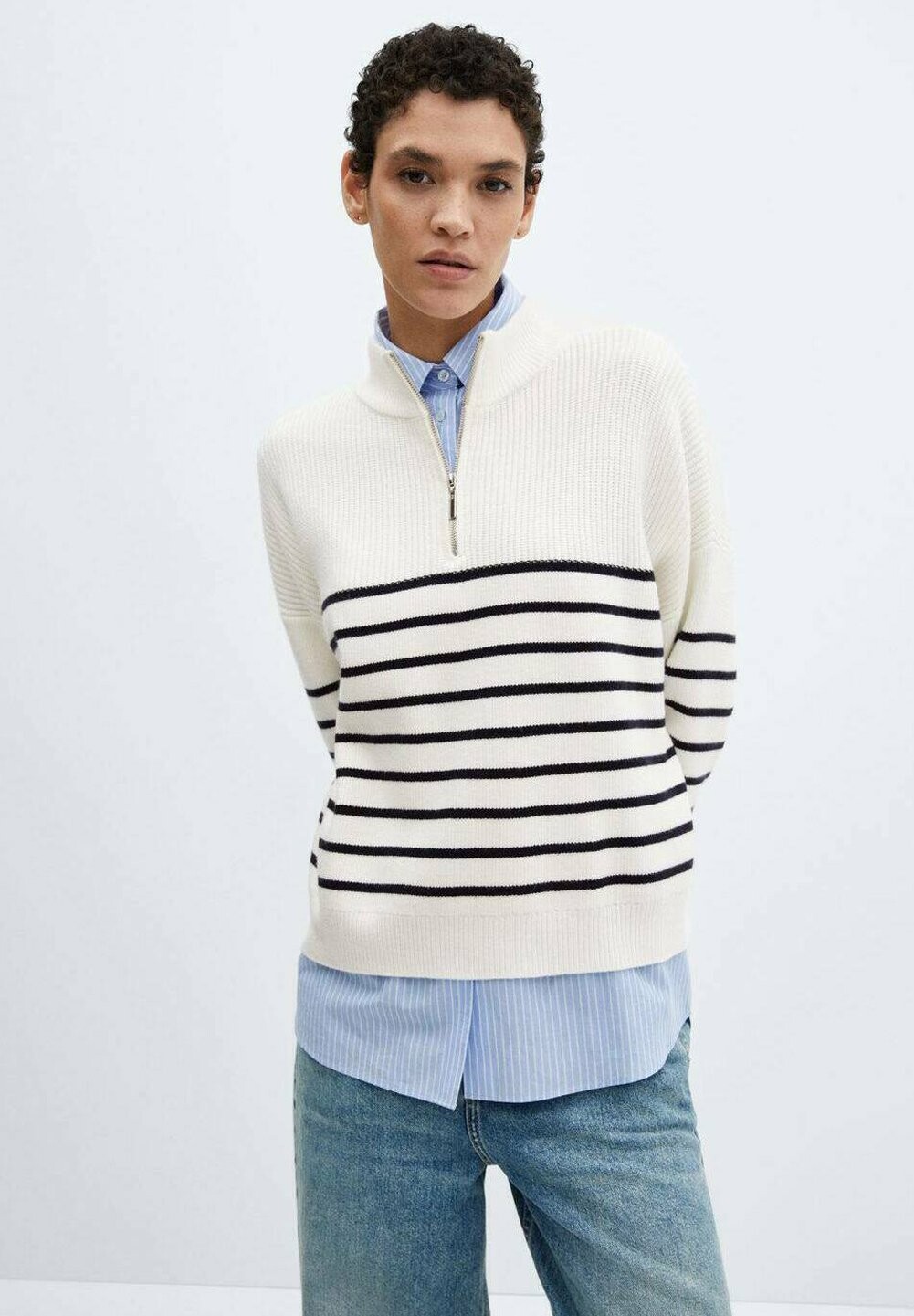 

Свитер Rizoni Mango, цвет navy