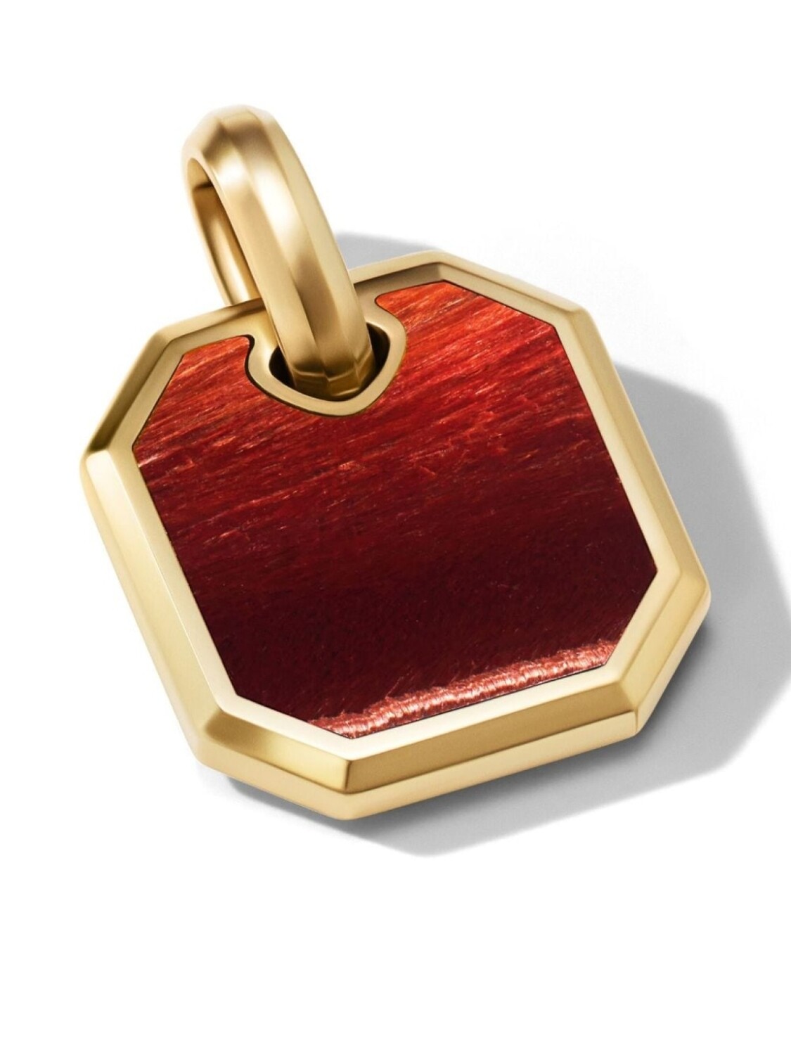 

Подвеска Roman из желтого золота с тигровым глазом David Yurman, красный