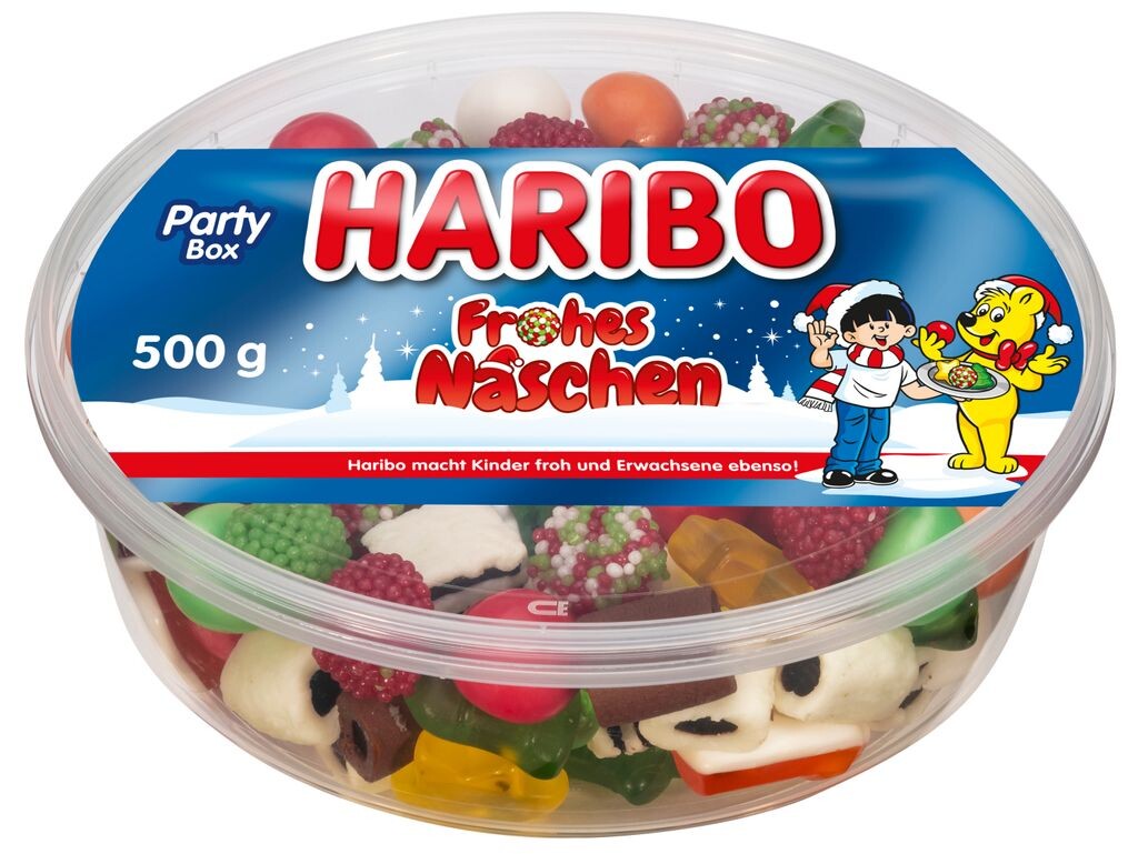 

Смесь кондитерская Haribo Happy Snacking с лакрицей банка 500г