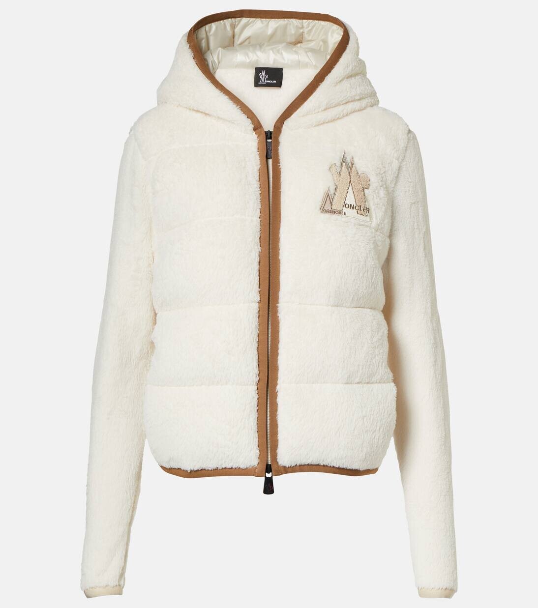 

Куртка с логотипом Moncler Grenoble, белый