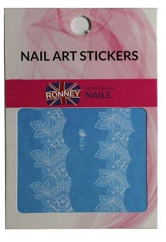 

Наклейки для ногтей на водной основе NAILART STICKERS RN 184 RONNEY -