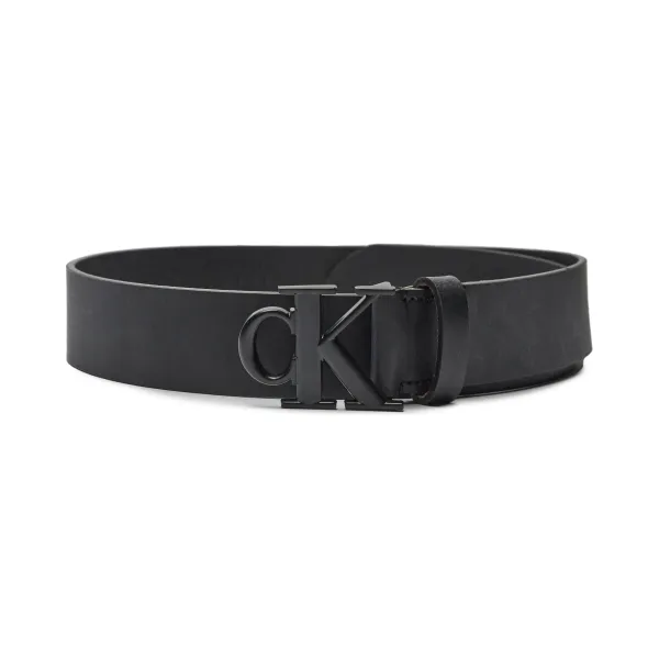 

Кожаный ремень Calvin Klein, черный