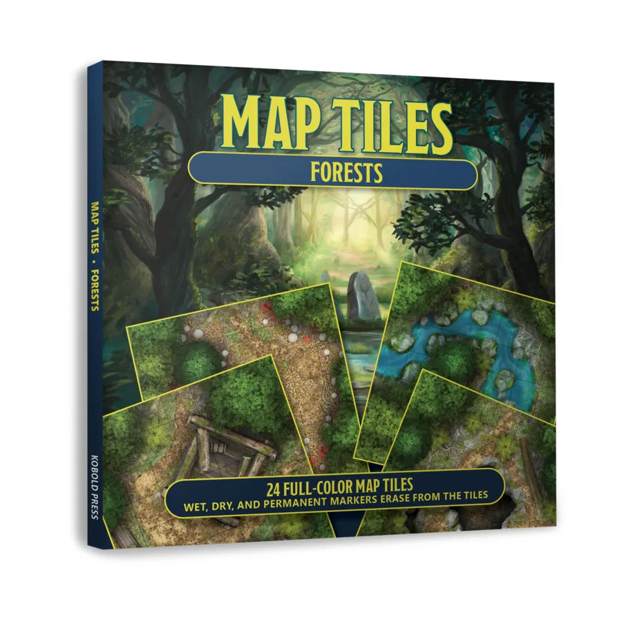 

Плитки карты — Леса, Fantasy Supplements & Game Design Handbooks (Kobold Press)