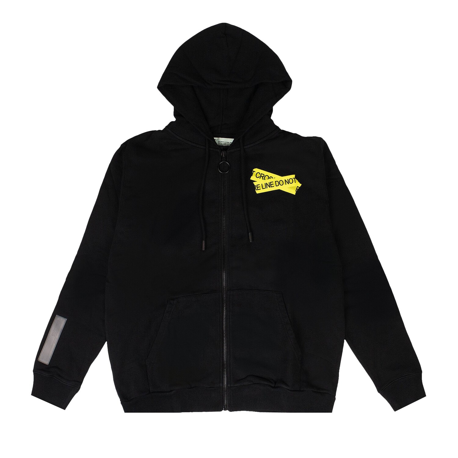 

Off-White Свитер на молнии Fire Tape Черный
