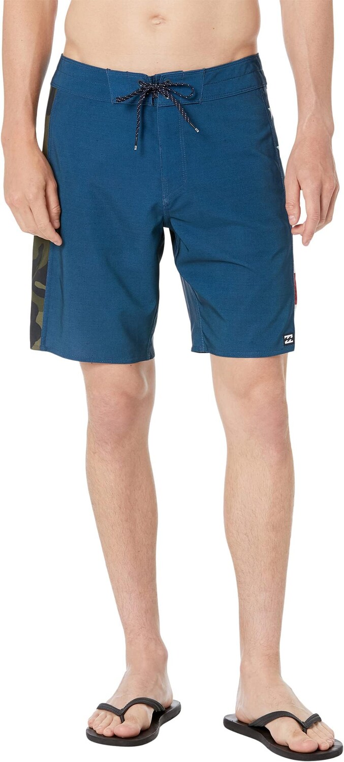 

Шорты для плавания Stars and Stripes D Bah Pro 19 дюймов Billabong, цвет Red/White/Blue