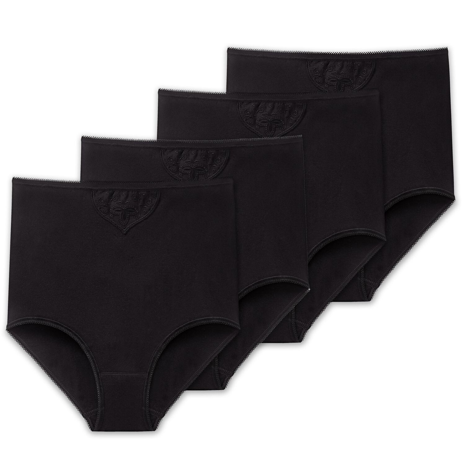 

Трусы Schiesser Maxi s 4er Pack, черный