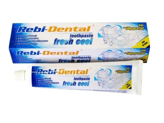 Зубная паста очищающая и отбеливающая Rebi-Dental Fresh Cool, 90 г, Mattes