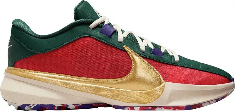 

Баскетбольные кроссовки Nike Zoom Freak 5, мультиколор