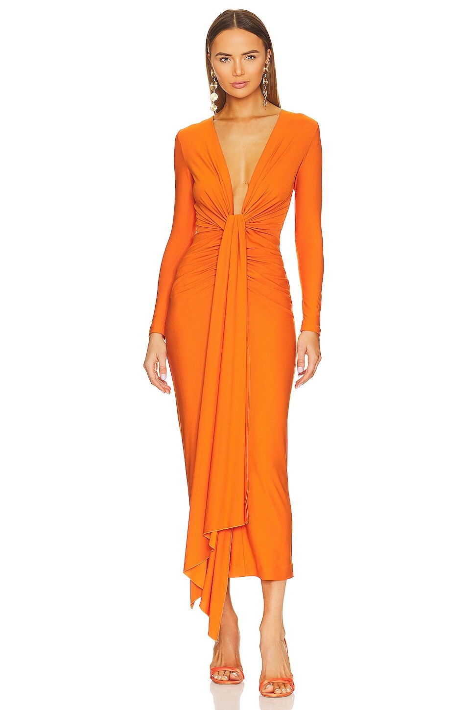 

Платье миди SOLACE London Lorena, цвет Apricot