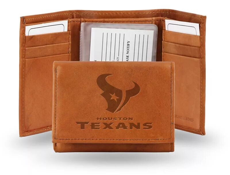 

Кошелек тройного сложения с тиснением Rico NFL Houston Texans