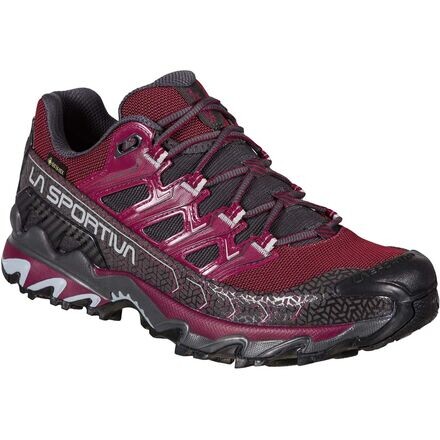 

Кроссовки для трейлраннинга Ultra Raptor II Wide GTX женские La Sportiva, цвет Red Plum/Carbon