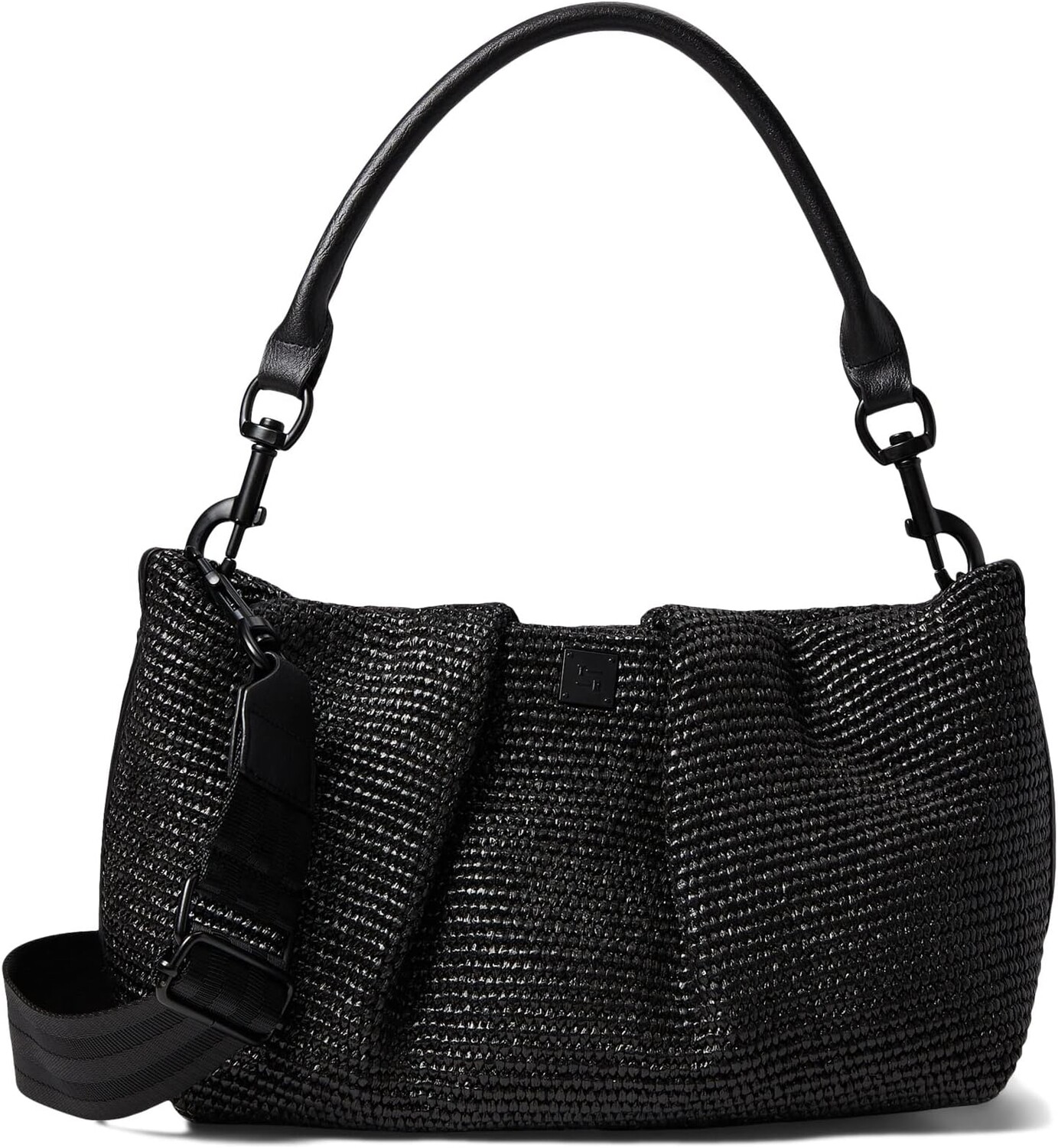 

Сумка Savannah - Medium THINK ROYLN, цвет Black Raffia/Luxe Black Trim