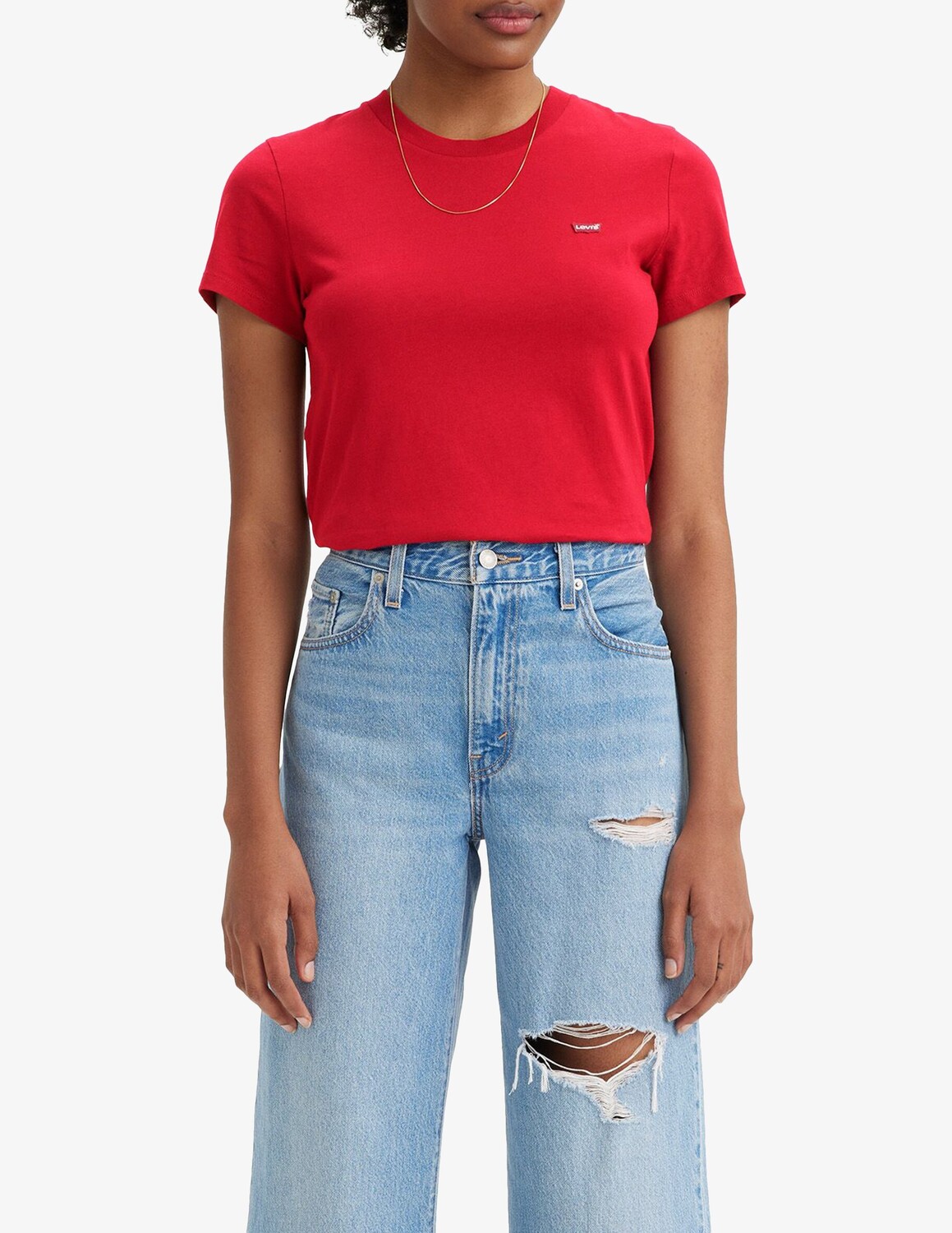 

Идеальная футболка Levi's, красный