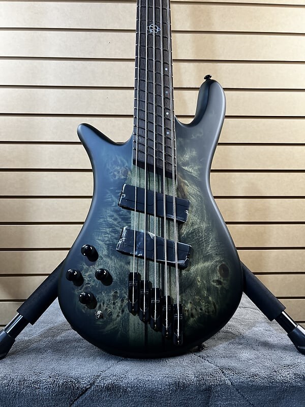 

Басс гитара Spector NS Dimension 5 Bass Guitar LH - Haunted Moss Matte w/Gig Bag #397
