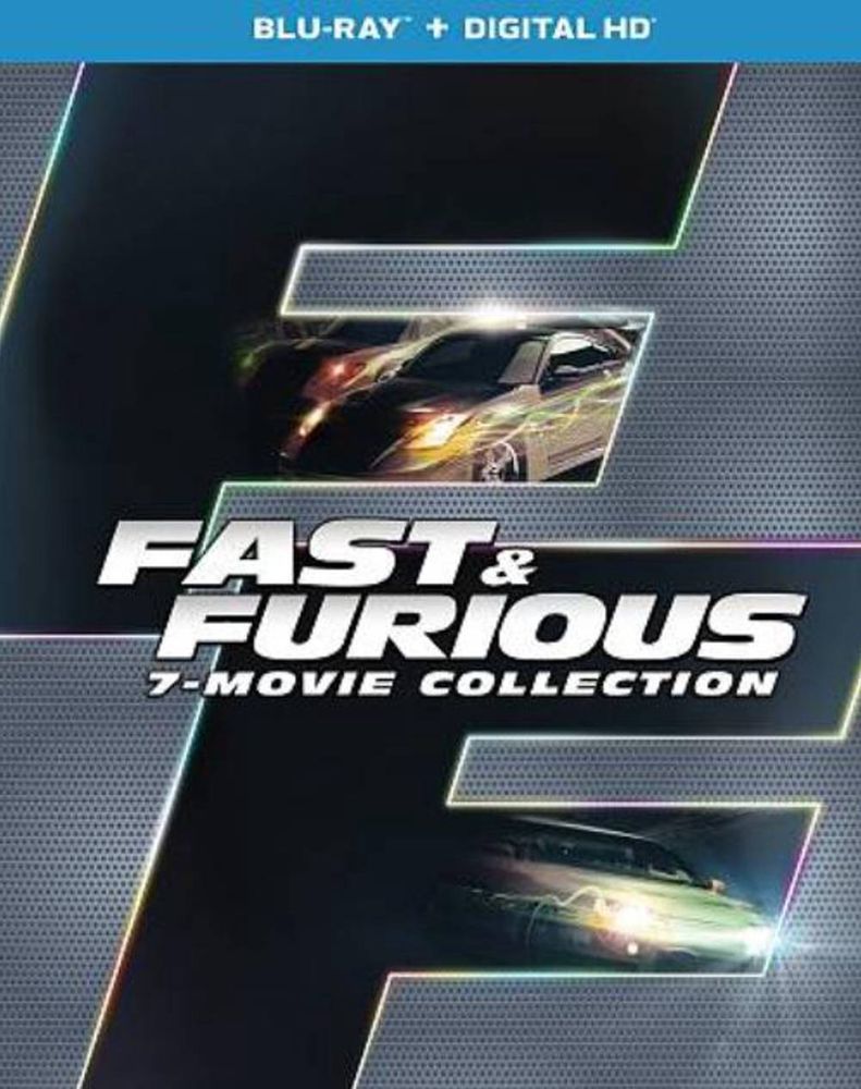 

Диск Blu-ray Fast & Furious 7-Movie Collection