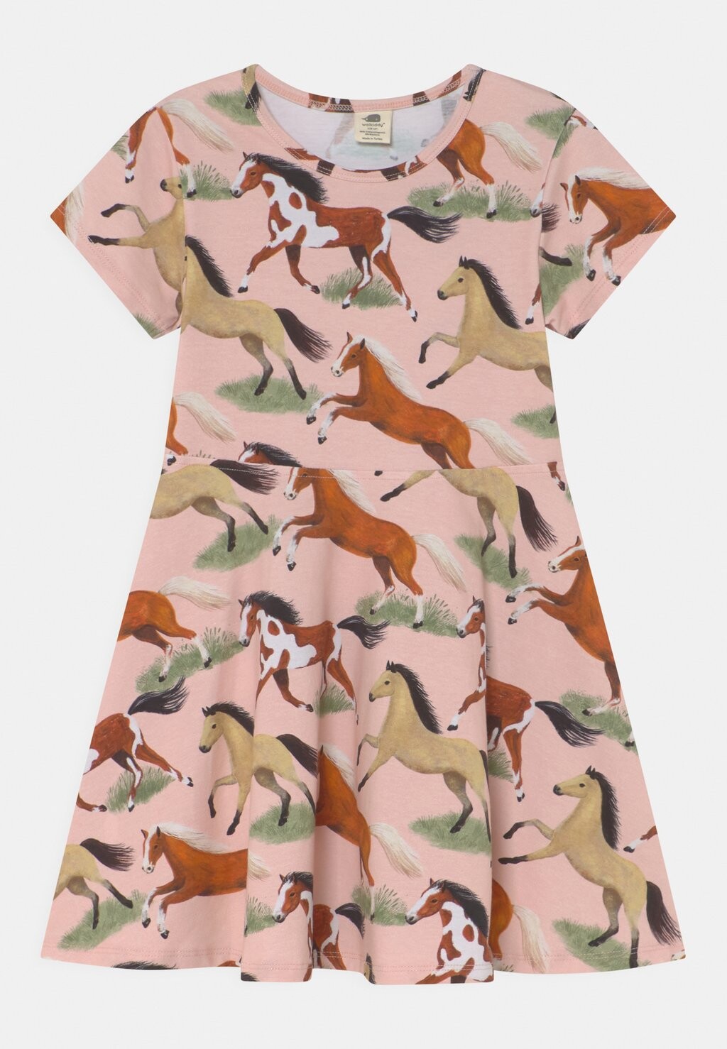 

Трикотажное платье DRESS Walkiddy, цвет pink