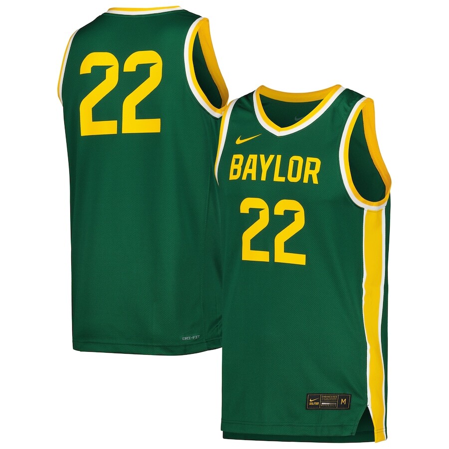 

Джерси Nike Baylor Bears, зеленый