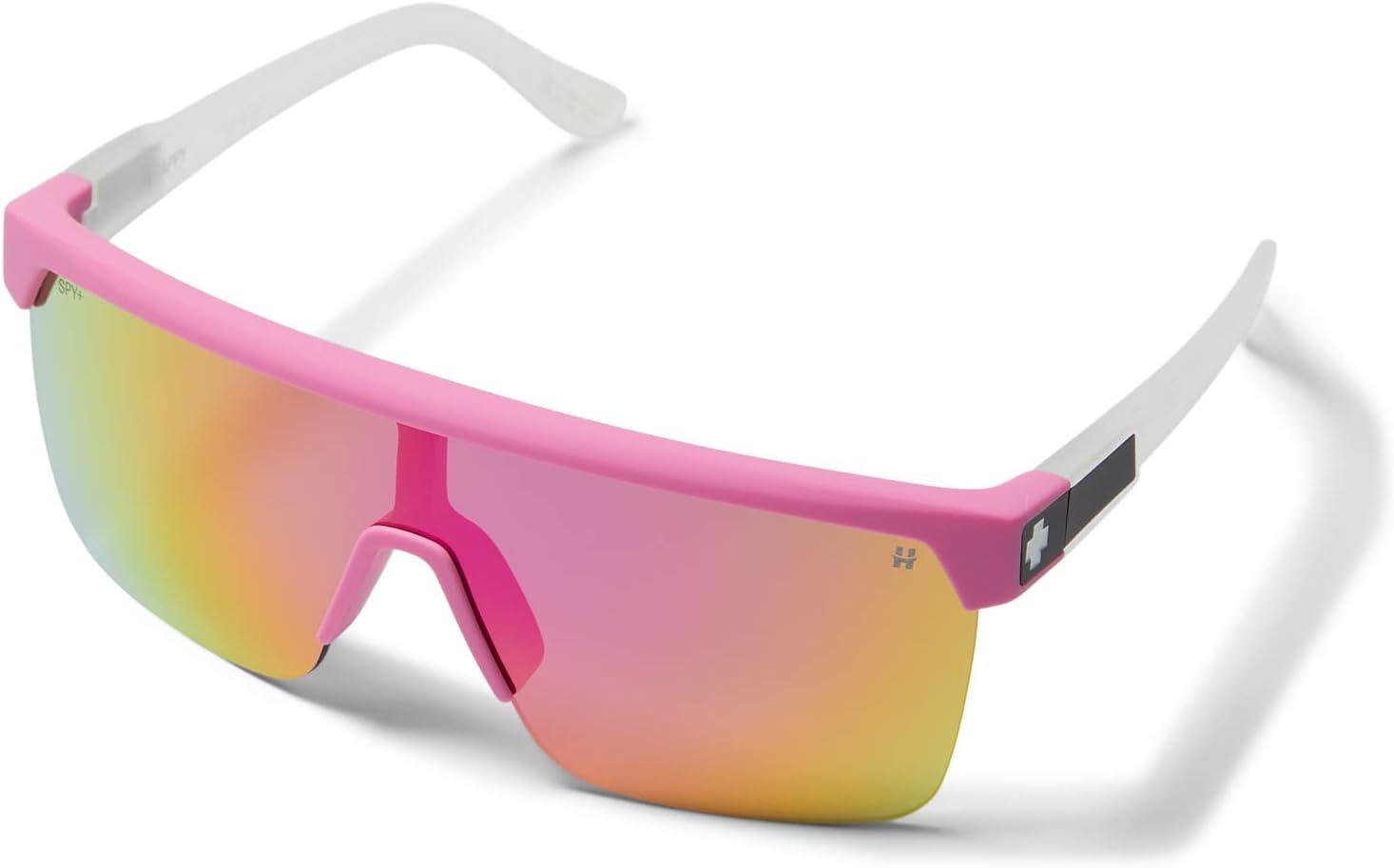 цена Солнцезащитные очки Flynn 5050 Spy Optic, цвет Matte Neon Pink Matte Translucent White/Happy Bronze Pink Mirror
