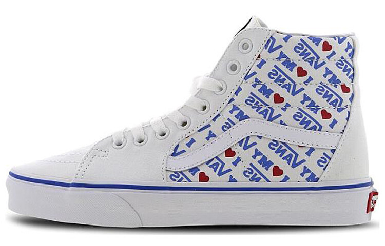 

Туфли для скейтбординга Vans SK8 HI унисекс белые
