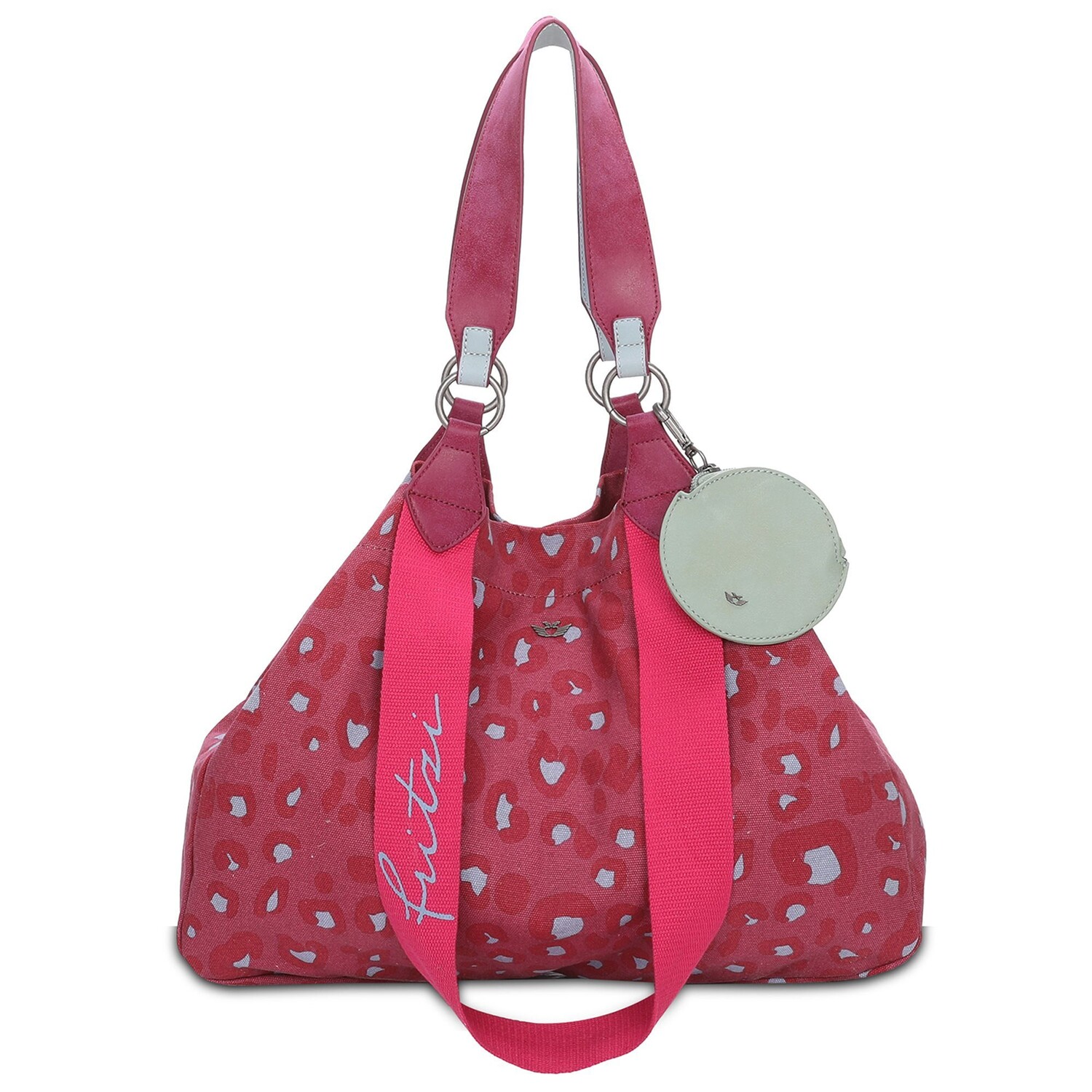 

Сумка шоппер Fritzi aus Preußen Izzy Medium Canvas Tasche 42см, цвет leo pink