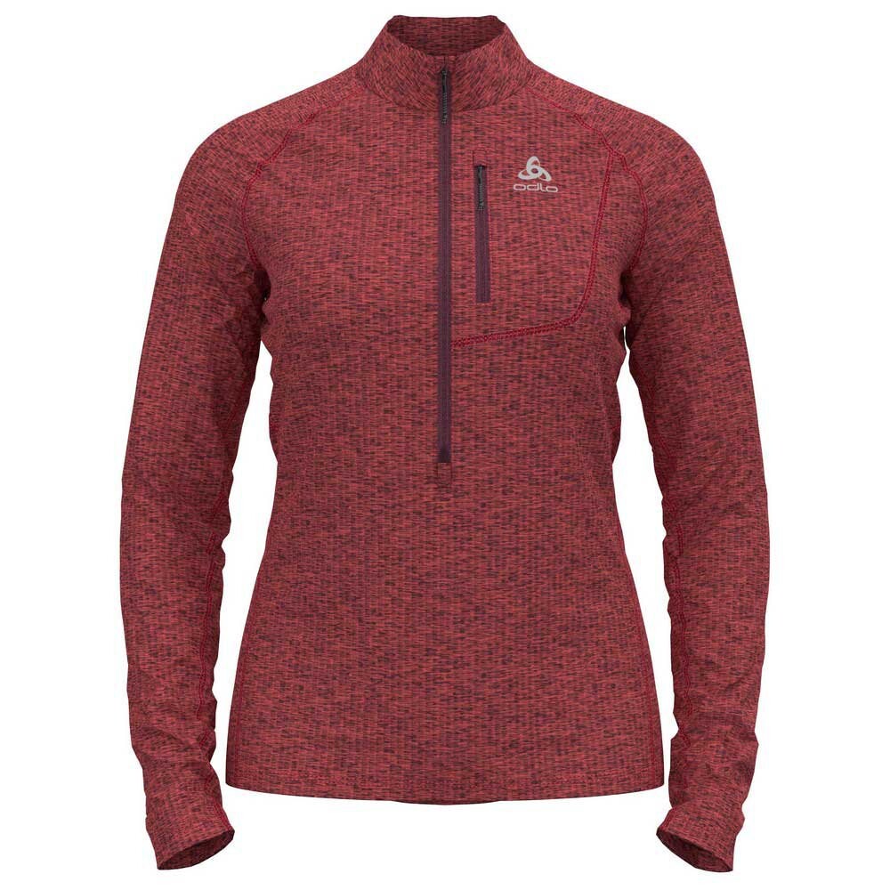 

Флис Odlo Fli half zip, красный