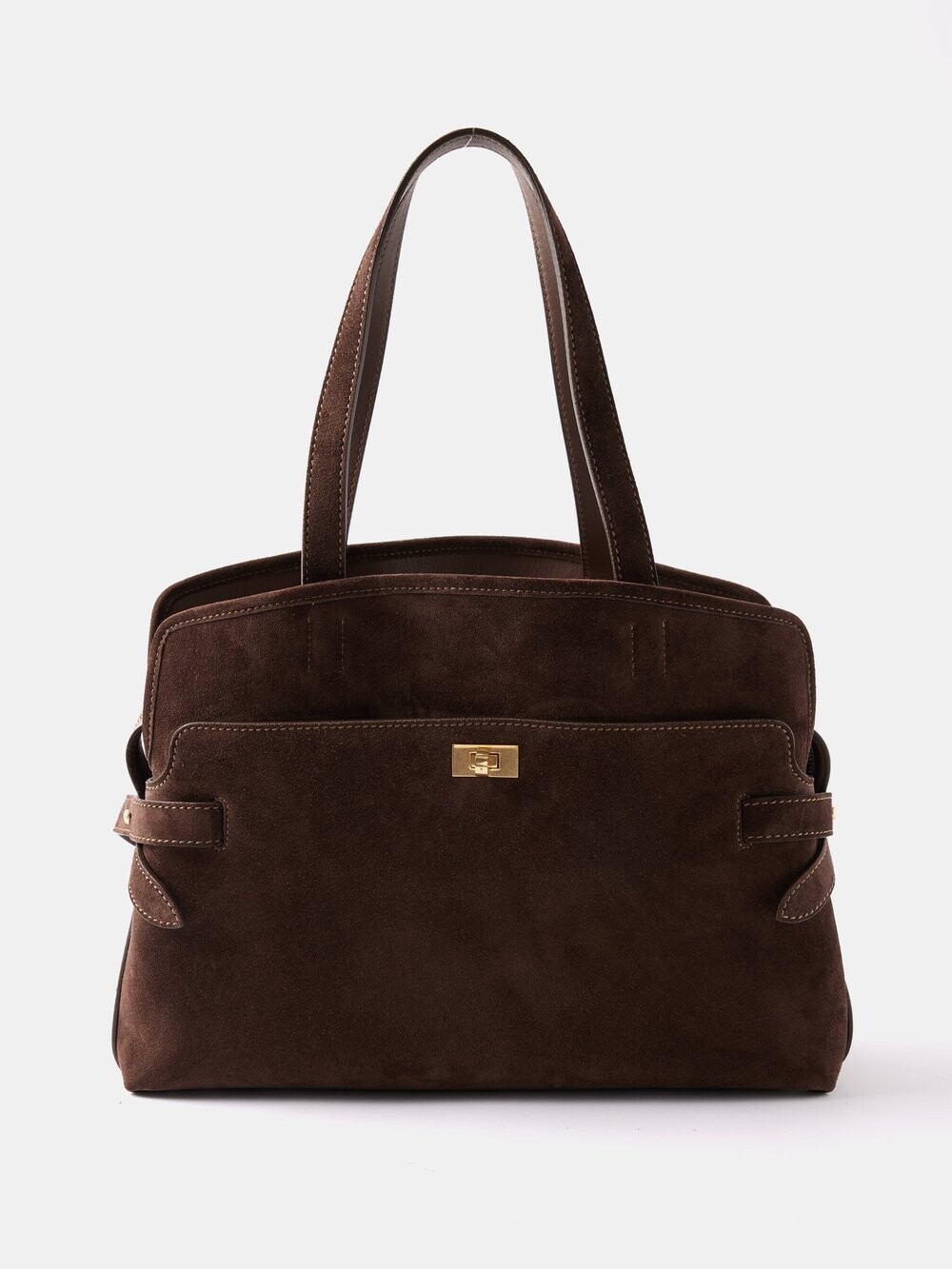 

Замшевая сумка через плечо wilson Anya Hindmarch, коричневый