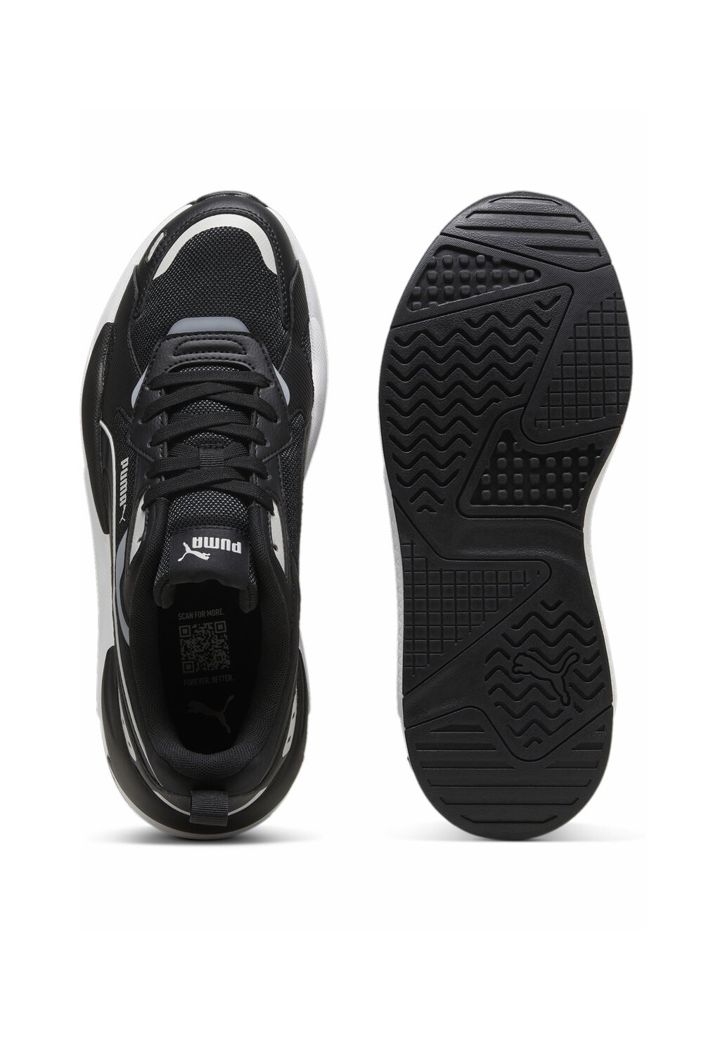 

Кроссовки на шнуровке SNEAKERS Puma, черный