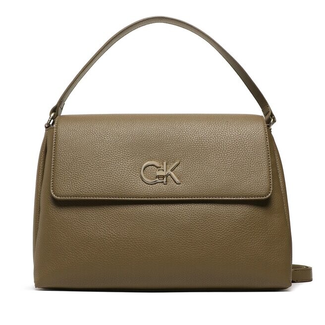 

Сумка Calvin Klein Re-LockTote W/Flap, хаки
