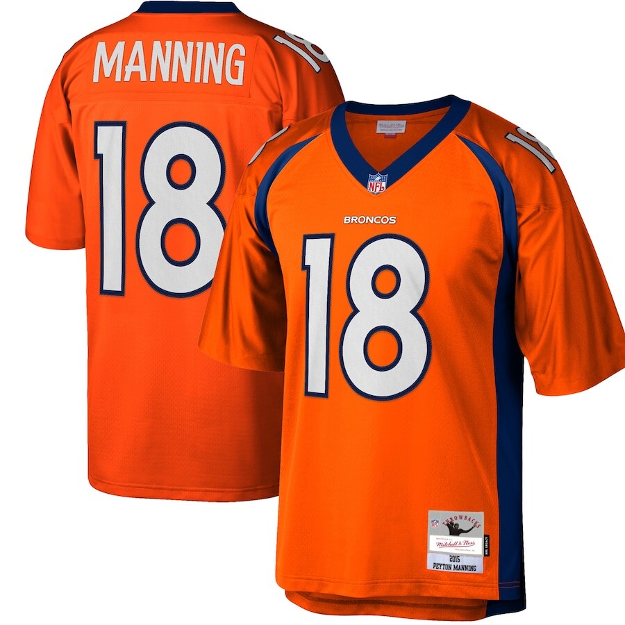 

Джерси Mitchell & Ness Denver Broncos, оранжевый