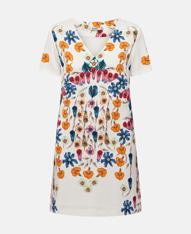 

Повседневное платье Desigual, экрю
