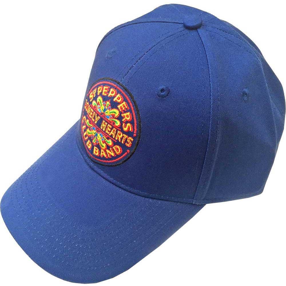 Бейсбольная кепка с ремешком на спине Sgt Pepper Drum Beatles, синий бейсбольная кепка с ремешком на спине sgt pepper drum beatles красный