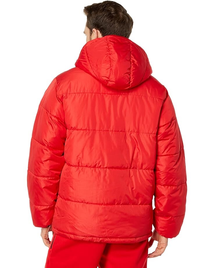

Пуховик U.S. POLO ASSN. Roll Padded Puffer, цвет Engine Red