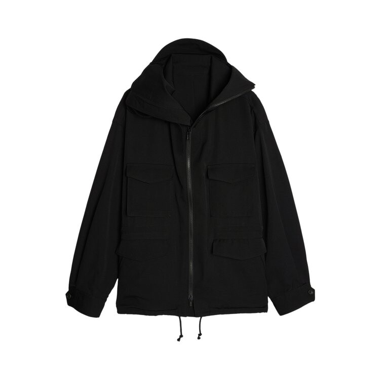 

Куртка Yohji Yamamoto Pour Homme W-Brim Waist String Blouson, черный