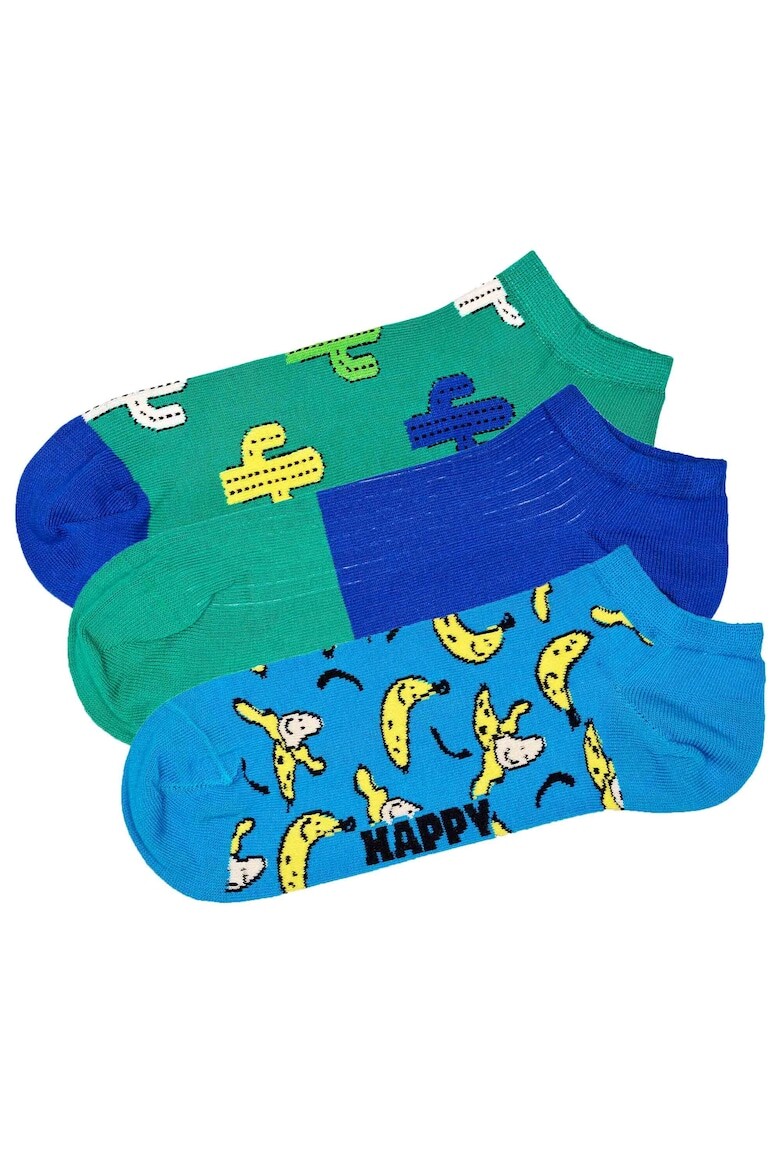 

Носки до щиколотки — 3 пары Happy Socks, зеленый
