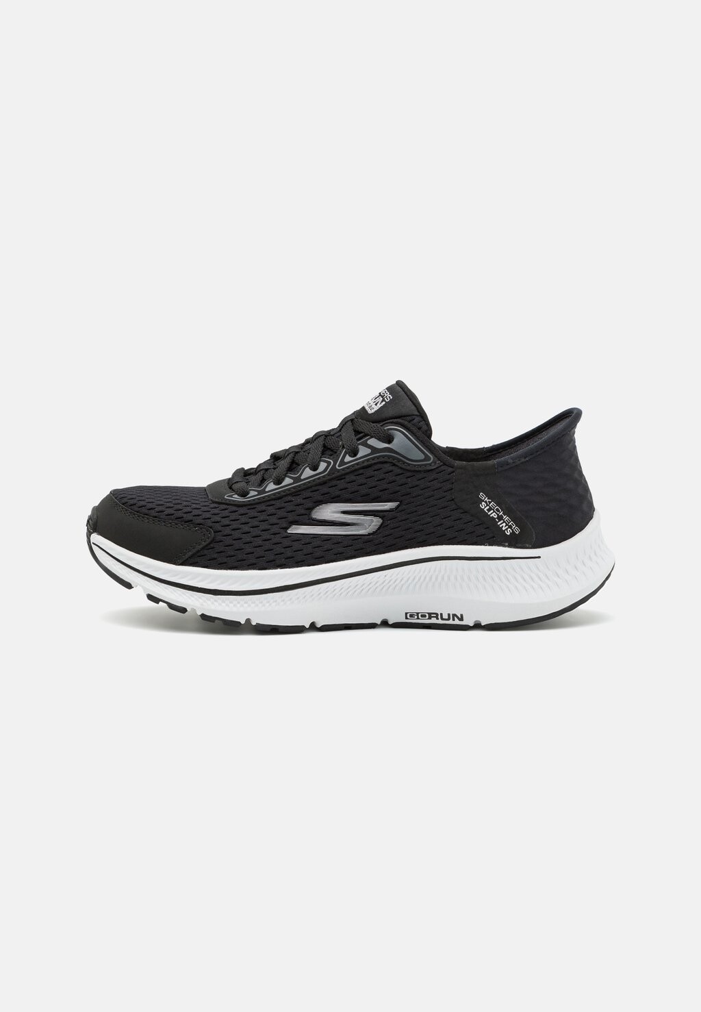 

Кроссовки нейтрального цвета GO RUN CONSISTENT 2.0 LACE-UP SLIP-IN Skechers Performance, цвет black/silver