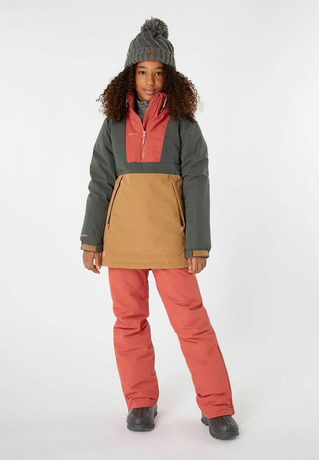 

Куртка Outdoor PRTSENNAY Protest, цвет coral/khaki/mustard yellow