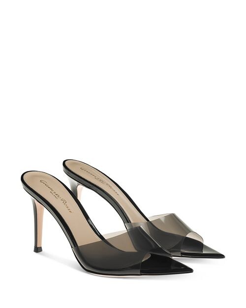

Женские босоножки Elle на высоком каблуке с острым носком Gianvito Rossi, цвет Black