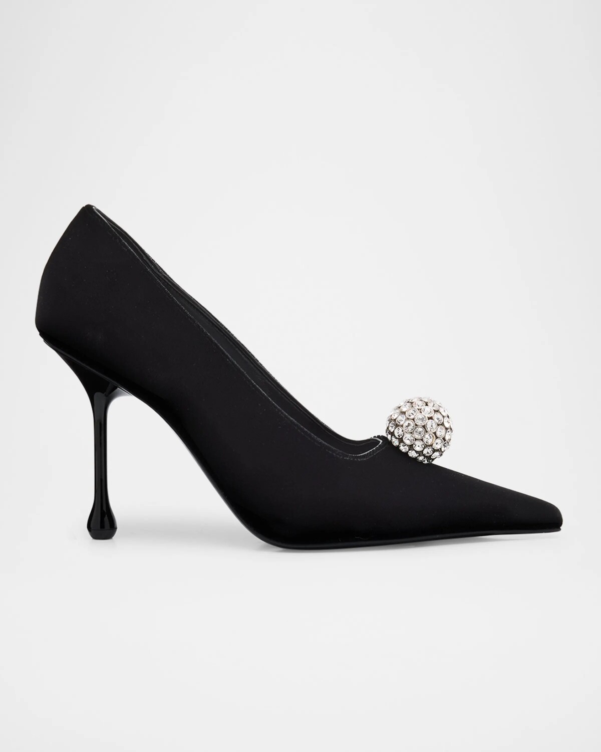 

Бархатные туфли Crystal Orb Jimmy Choo, цвет Black Crystal