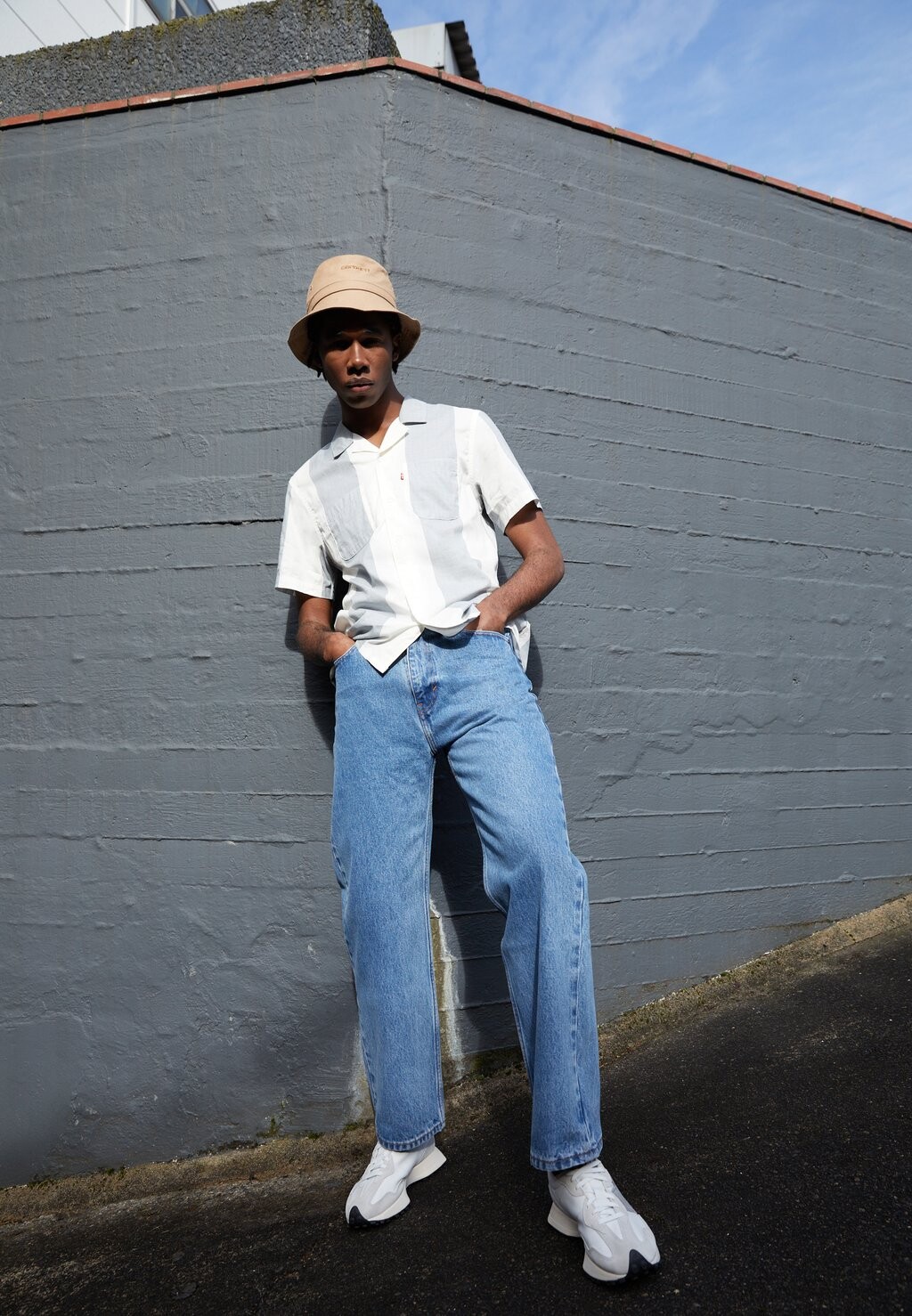 

Джинсы свободного кроя Levi's Skate Baggy, голубой