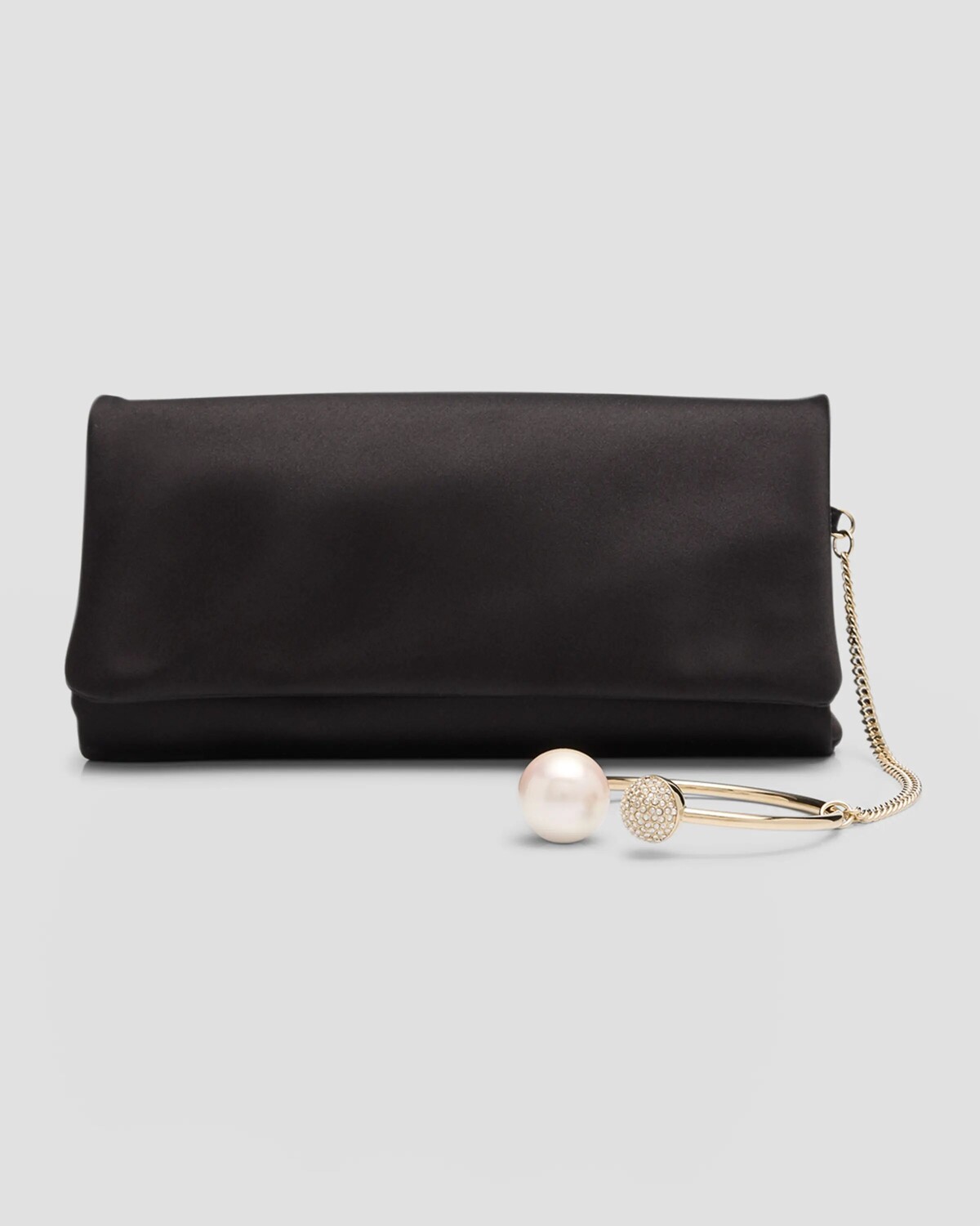 

Украшенный шелковый браслет Xandra Jimmy Choo, цвет Black