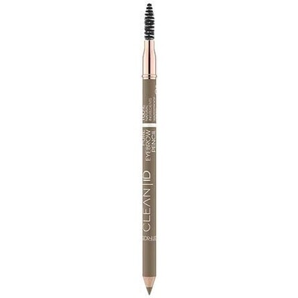 

Clean Id Pure Eyebrow Pencil Pencil 040 Пепельно-коричневый Веганский водостойкий — 1G, Catrice