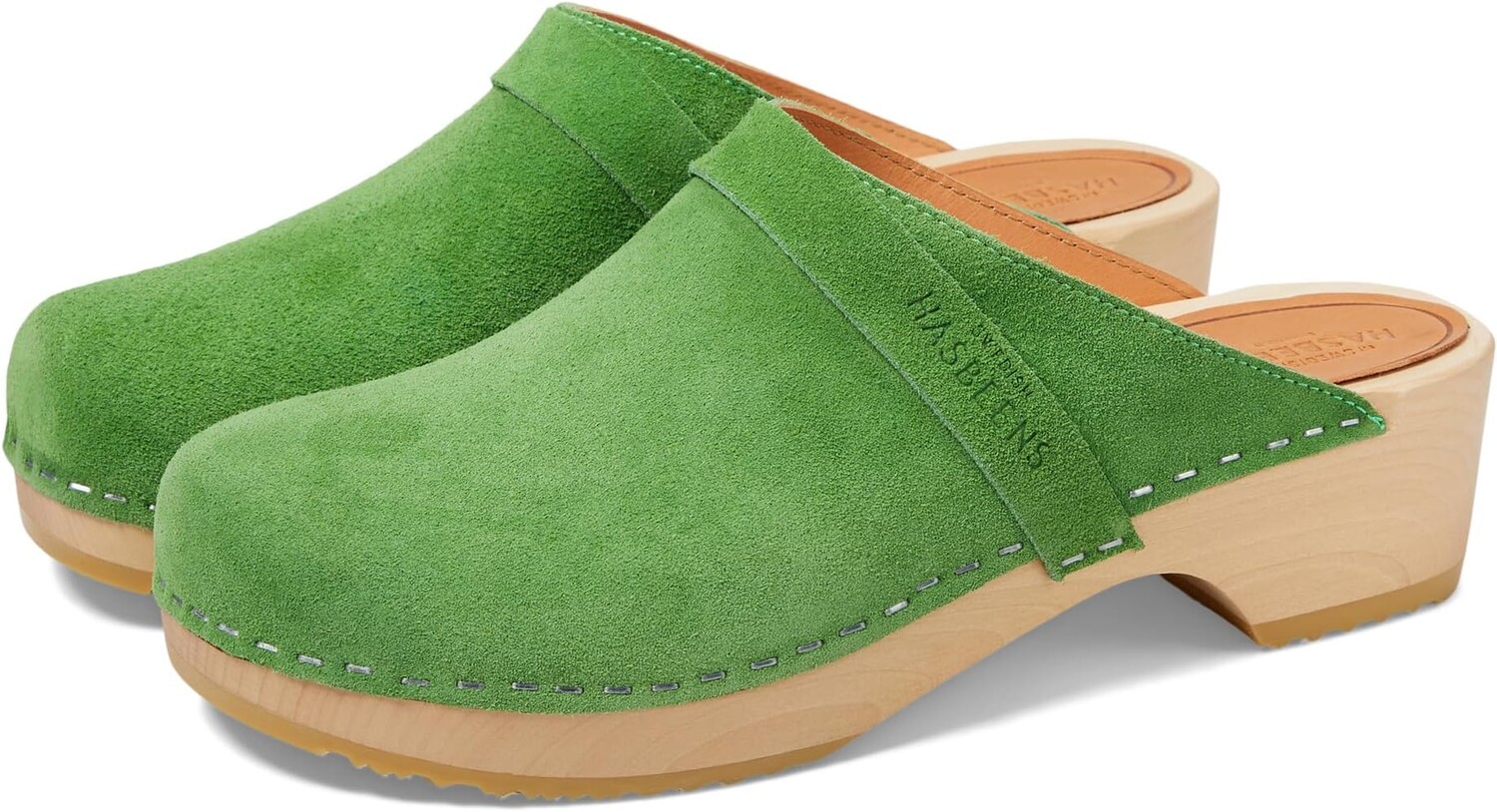 

Сабо Swedish Husband Swedish Hasbeens, цвет Emerald Suede