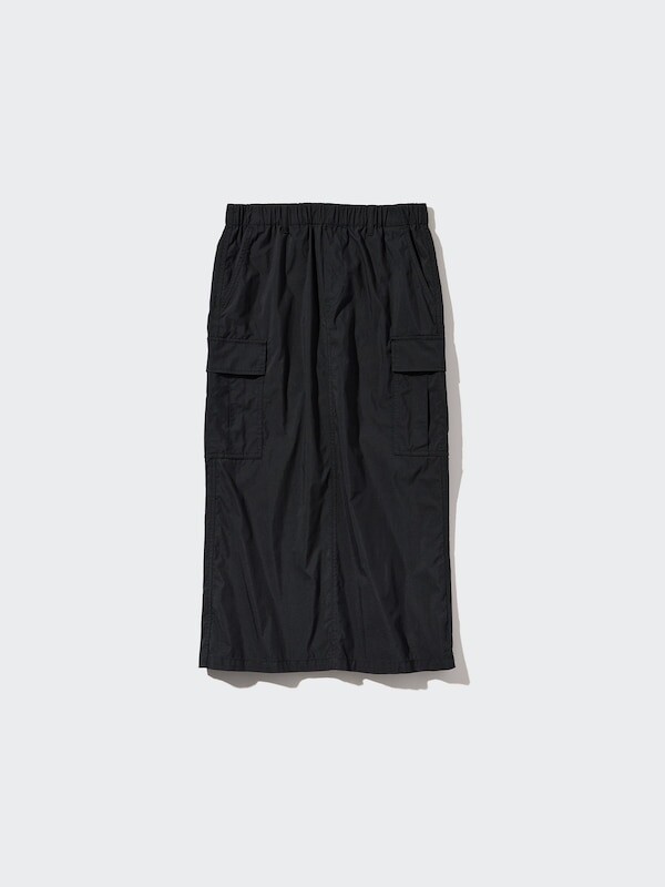 

Легкая юбка-карго Uniqlo, черный
