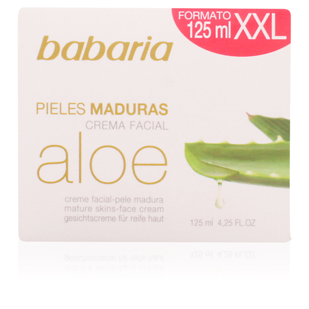 Крем против морщин Aloe vera crema hidratante pieles maduras Babaria, 125 мл вера