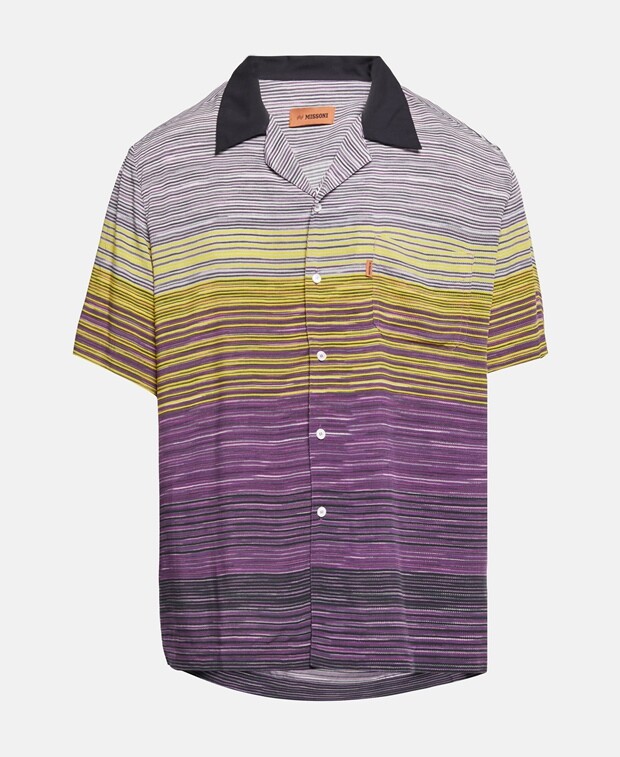 

Рубашка с короткими рукавами – свободный крой Missoni, серый
