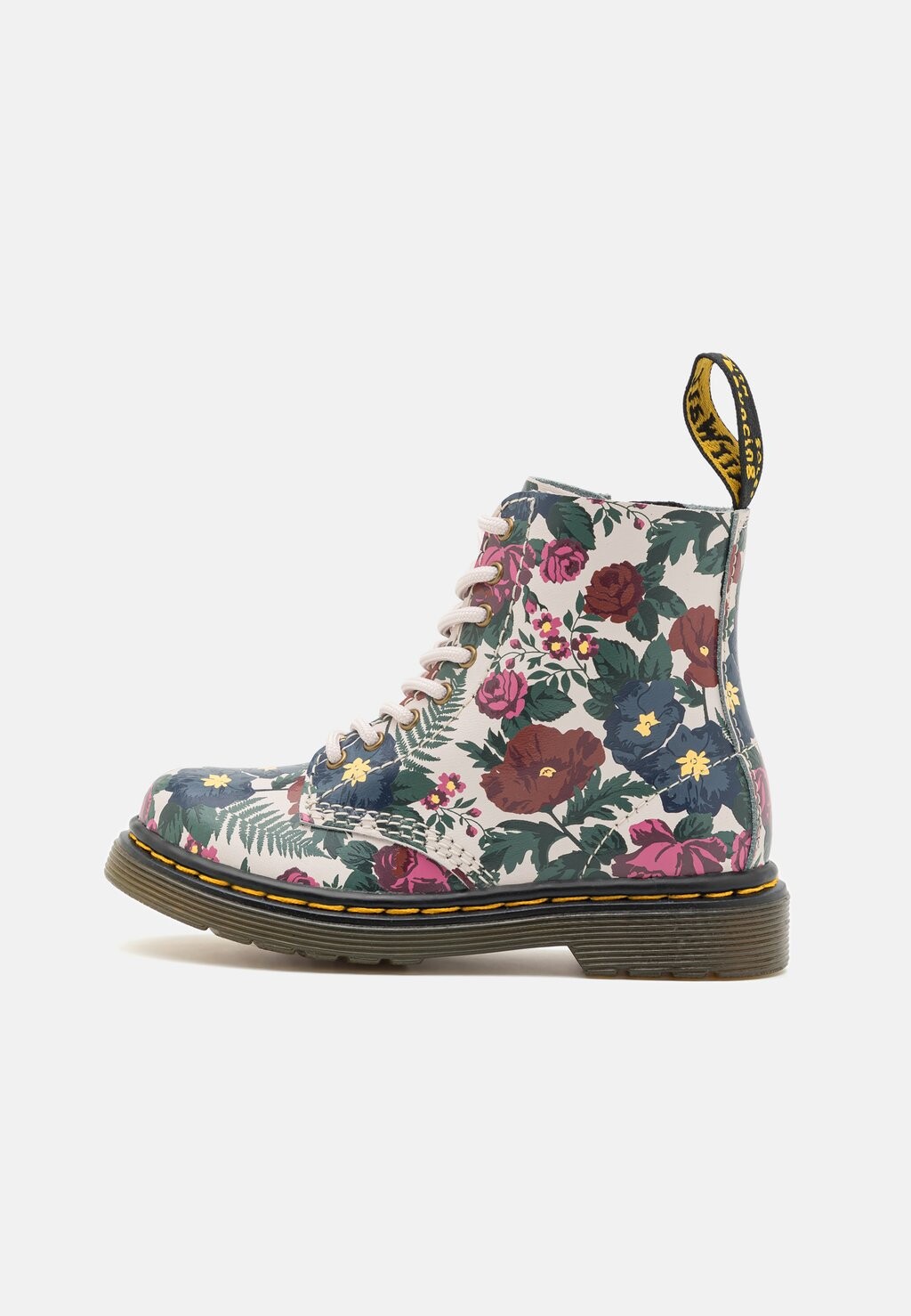 

Ботильоны на шнуровке 1460 Unisex Dr. Martens, цвет black/multi-coloured