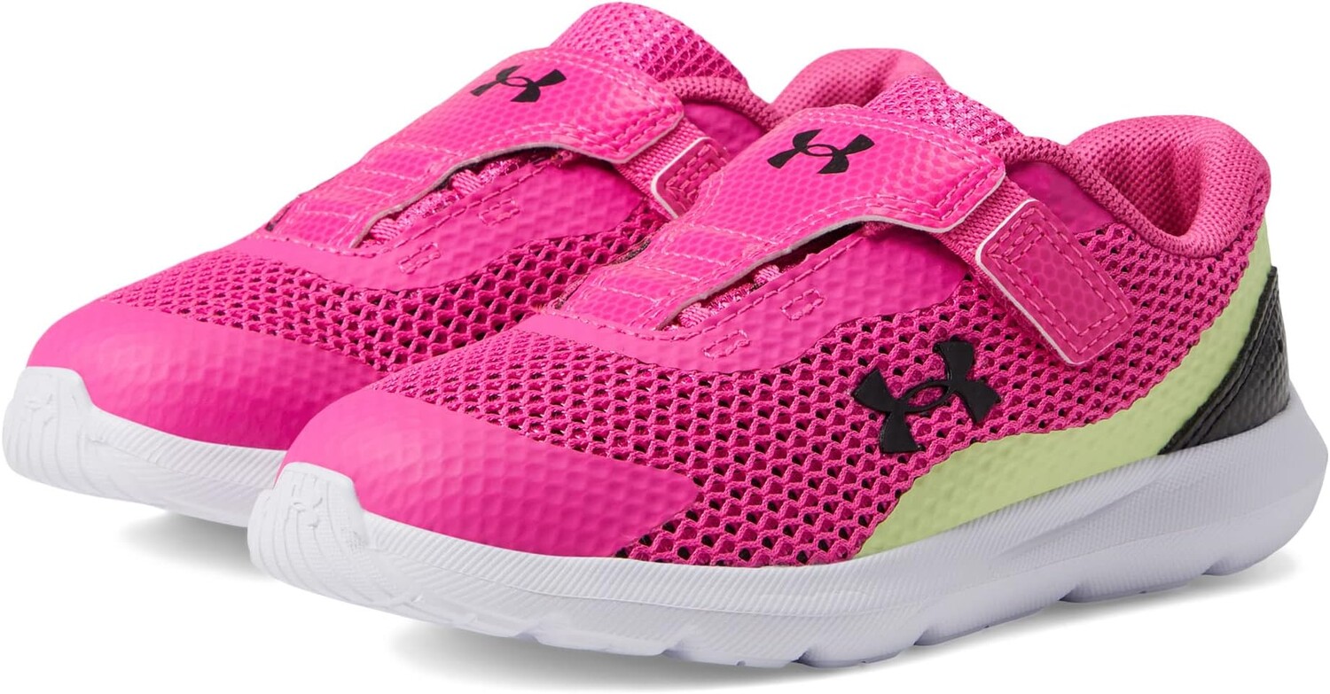 

Кроссовки Surge 3 AC Under Armour, цвет Rebel Pink/Fade/Black