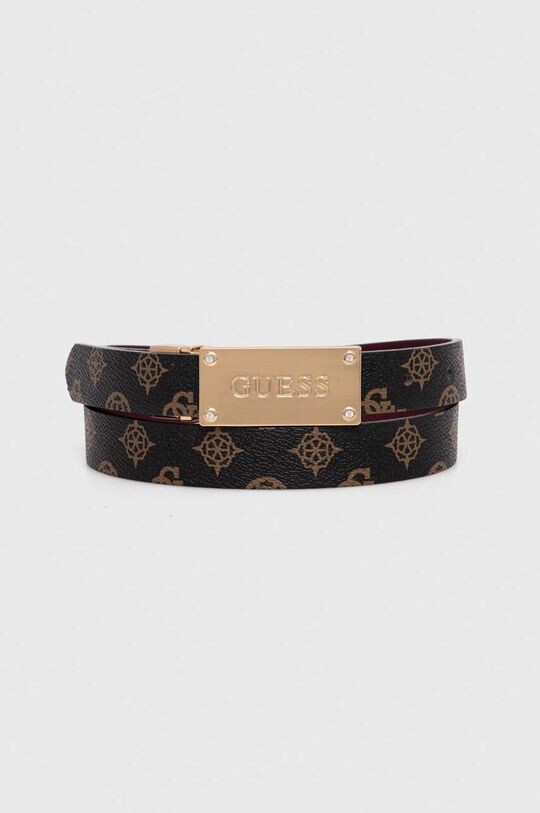 

Двусторонний ремень Guess, черный