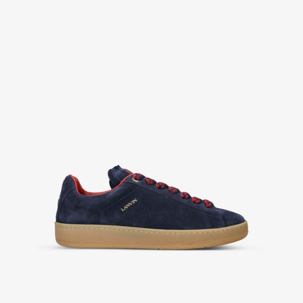 

Кроссовки Curb Lite с логотипом из фольги Lanvin, темно-синий